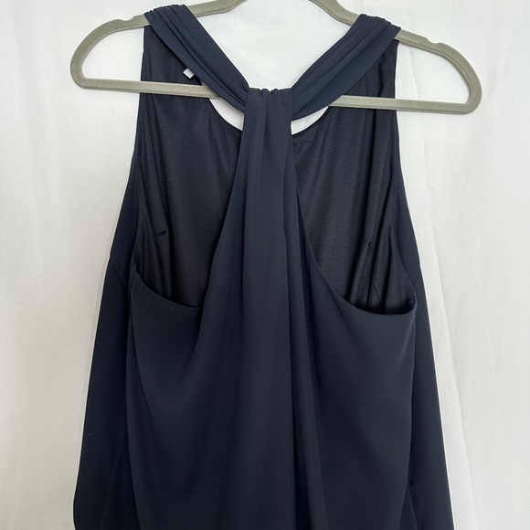 Navy sleeveless tank - Picture 2 of 4